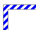 File:Caution tape blue and white.png