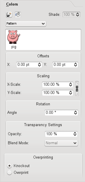 scribus tabs